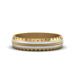 Load image into Gallery viewer, Milgrain Chiseled Band
