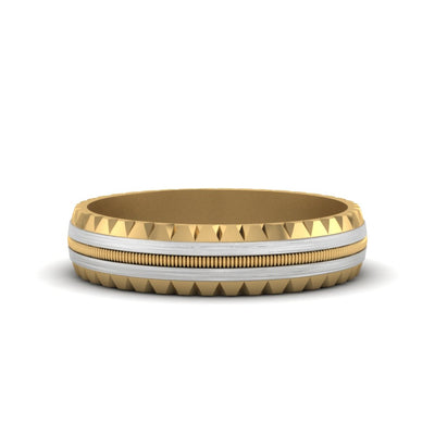 Milgrain Chiseled Band