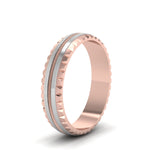 Load image into Gallery viewer, Milgrain Chiseled Band
