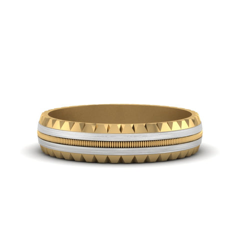 Milgrain Chiseled Band
