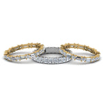Load image into Gallery viewer, 2-tone-diamond-stackable-eternity-band-in-14K-yellow-gold-FD8377B-NL-YG.jpg
