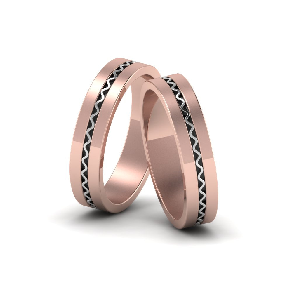 2 Tone Gay Engagement Ring