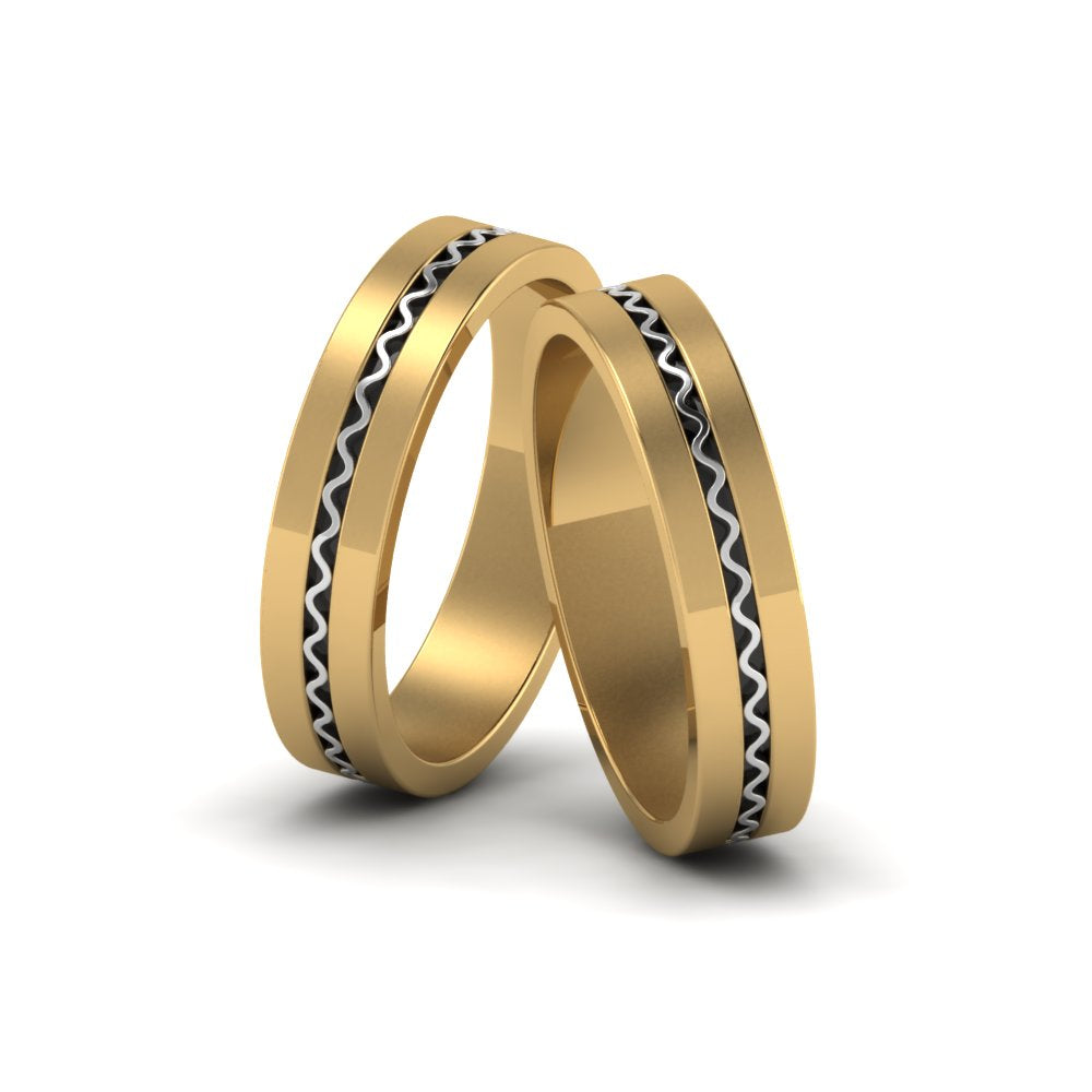 2 Tone Gay Engagement Ring