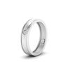 Load image into Gallery viewer, 2 Tone Heart Enamel Wedding Band