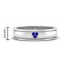 Load image into Gallery viewer, 2 Tone Heart Enamel Wedding Band
