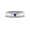 Load image into Gallery viewer, 2 Tone Heart Enamel Wedding Band