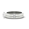 Load image into Gallery viewer, 2-tone-heart-promise-wedding-rings-in-white-gold-FD11113B-NL-WG