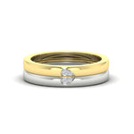 Load image into Gallery viewer, 2-tone-heart-promise-wedding-rings-in-yellow-gold-FD11113B-NL-YG
