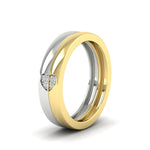 Load image into Gallery viewer, 2-tone-heart-promise-wedding-rings-in-yellow-gold-FD11113B-NL-YG
