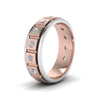 Load image into Gallery viewer, 2 Tone Mens Diamond Wedding Band