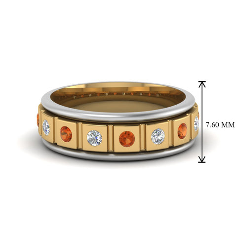 2-tone-mens-band-diamonds-with-orange-sapphire-in-14K-yellow-gold-FDM8311BGSAOR-NL-YG-HW.jpg