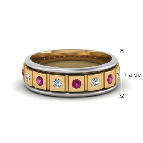 2-tone-mens-band-diamonds-with-pink-sapphire-in-14K-yellow-gold-FDM8311BGSADRPI-NL-YG-HW.jpg