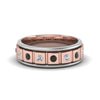 Load image into Gallery viewer, 2 Tone Mens Diamond Wedding Band