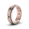 Load image into Gallery viewer, 2 Tone Mens Diamond Wedding Band
