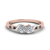 Load image into Gallery viewer, 2-tone-swirl-band-with-black-diamond-in-14K-rose-gold-FDO84792RORGBLACK-NL-RG