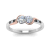 Load image into Gallery viewer, 2-tone-swirl-band-with-black-diamond-in-14K-white-gold-FDO84792RORGBLACK-NL-WG