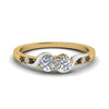 Load image into Gallery viewer, 2-tone-swirl-band-with-black-diamond-in-14K-yellow-gold-FDO84792RORGBLACK-NL-YG