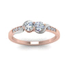 Load image into Gallery viewer, 2-tone-swirl-diamond-band-in-14K-rose-gold-FDO84792ROR-NL-RG