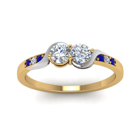 2-tone-swirl-diamond-band-with-blue-sapphire-in-14K-yellow-gold-FDO84792RORGSABL-NL-YG