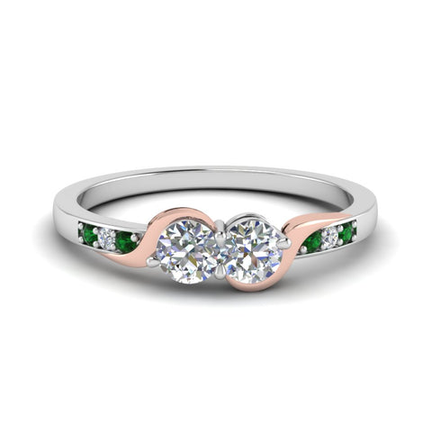 2-tone-swirl-diamond-band-with-emerald-in-14K-white-gold-FDO84792RORGEMGR-NL-WG