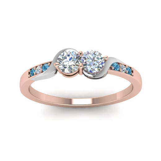 2-tone-swirl-diamond-band-with-ice-blue-topaz-in-14K-rose-gold-FDO84792RORGICBLTO-NL-RG