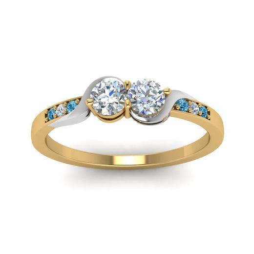 2-tone-swirl-diamond-band-with-ice-blue-topaz-in-14K-yellow-gold-FDO84792RORGICBLTO-NL-YG