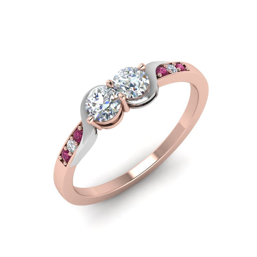 2-tone-swirl-diamond-band-with-pink-sapphire-in-14K-rose-gold-FDO84792RORGSADRPI-NL-RG