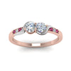 Load image into Gallery viewer, 2-tone-swirl-diamond-band-with-pink-sapphire-in-14K-rose-gold-FDO84792RORGSADRPI-NL-RG