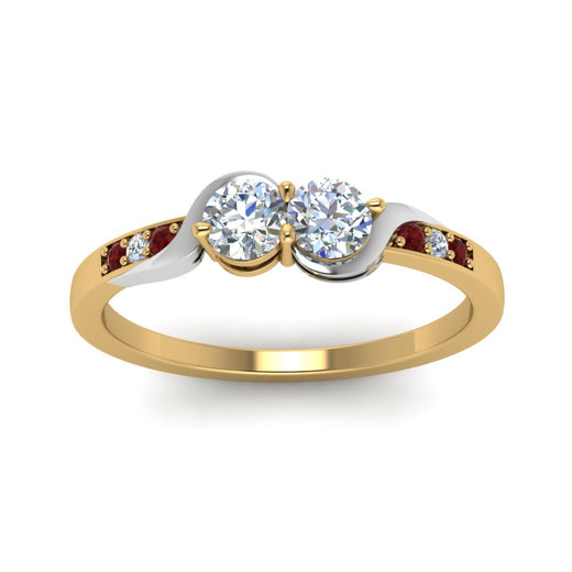 2-tone-swirl-diamond-band-with-ruby-in-14K-yellow-gold-FDO84792RORGRUDR-NL-YG