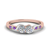 Load image into Gallery viewer, 2-tone-swirl-diamond-band-with-violac-topaz-in-14K-rose-gold-FDO84792RORGVITO-NL-RG