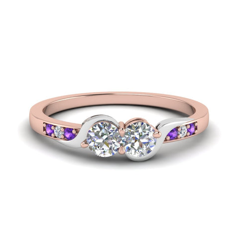 2-tone-swirl-diamond-band-with-violac-topaz-in-14K-rose-gold-FDO84792RORGVITO-NL-RG