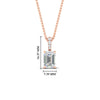 Load image into Gallery viewer, 2.00-ct-emerald-cut-diamond-necklace-with-pave-bail-in-rose-gold-fdpd11636emangle1-8.5X6.5mm-nl-rg-hw.jpg?v=1769514555