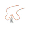 Load image into Gallery viewer, 2.00-ct-emerald-cut-diamond-necklace-with-pave-bail-in-rose-gold-fdpd11636emsleep-8.5X6.5mm-nl-rg.jpg?v=1769514555