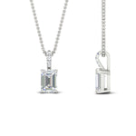 Load image into Gallery viewer, 2.00-ct-emerald-cut-diamond-necklace-with-pave-bail-in-white-gold-fdpd11636emangle2-8.5X6.5mm-nl-wg.jpg?v=1769514555