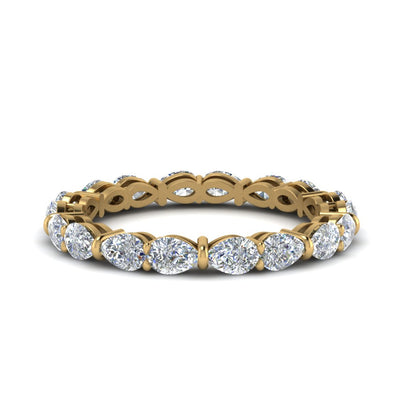 2.70 Ct. Pear Diamond Eternity Band