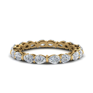 2.70 Ct. Pear Diamond Eternity Band