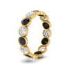 Load image into Gallery viewer, 2.40-carat-bezel-eternity-ring-black-diamond-in-yellow-gold-FDEWB10558-0.20CTGBLACKANGLE3-NL-YG
