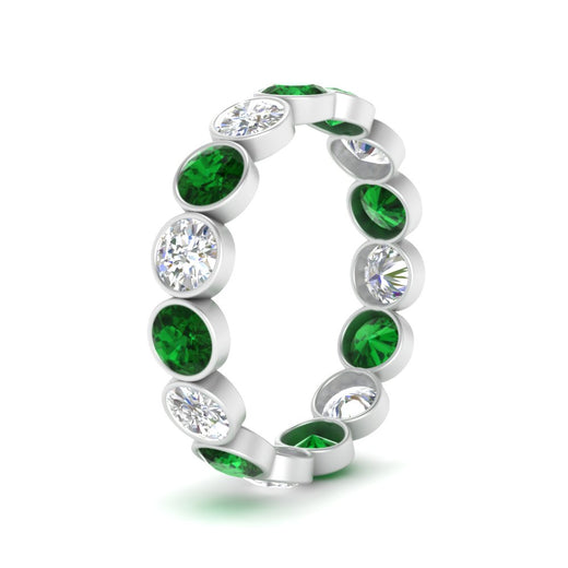 2.40-carat-bezel-eternity-ring-emerald-in-white-gold-FDEWB10558-0.20CTGEMGRANGLE3-NL-WG