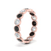 Load image into Gallery viewer, 2.40-carat-black-diamond-bezel-eternity-ring-in-rose-gold-FDEWB10558-0.15CTGBLACKANGLE3-NL-RG
