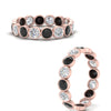 Load image into Gallery viewer, 2.40-carat-black-diamond-bezel-eternity-ring-in-rose-gold-FDEWB10558-0.15CTGBLACKANGLE3-NL-RG