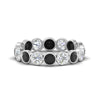 Load image into Gallery viewer, 2.40-carat-black-diamond-bezel-eternity-ring-in-white-gold-FDEWB10558-0.15CTGBLACKANGLE3-NL-WG