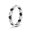 Load image into Gallery viewer, 2.40-carat-black-diamond-bezel-eternity-ring-in-white-gold-FDEWB10558-0.15CTGBLACKANGLE3-NL-WG