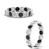 Load image into Gallery viewer, 2.40-carat-black-diamond-bezel-eternity-ring-in-white-gold-FDEWB10558-0.15CTGBLACKANGLE3-NL-WG