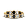Load image into Gallery viewer, 2.40-carat-black-diamond-bezel-eternity-ring-in-yellow-gold-FDEWB10558-0.15CTGBLACKANGLE3-NL-YG