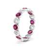 Load image into Gallery viewer, 2.40-carat-pink-sapphire-bezel-eternity-ring-in-white-gold-FDEWB10558-0.15CTGSADRPIANGLE3-NL-WG