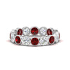 Load image into Gallery viewer, 2.40-carat-ruby-bezel-eternity-ring-in-white-gold-FDEWB10558-0.15CTGRUDRANGLE3-NL-WG