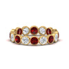 Load image into Gallery viewer, 2.40-carat-ruby-bezel-eternity-ring-in-yellow-gold-FDEWB10558-0.15CTGRUDRANGLE3-NL-YG