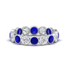 Load image into Gallery viewer, 2.40-carat-sapphire-bezel-eternity-ring-in-white-gold-FDEWB10558-0.15CTGSABLANGLE3-NL-WG