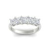 Load image into Gallery viewer, 2.5-ct-princess-cut-five-stone-wedding-ring-in-platinum-fdwb8008prangle5-2.50ct-nl-wg.jpg