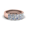 Load image into Gallery viewer, 2.5-ct-radiant-cut-five-stone-bridal-luxe-ring-in-rose-gold-FD8008RABHAND-2.5CT-NL-RG.jpg